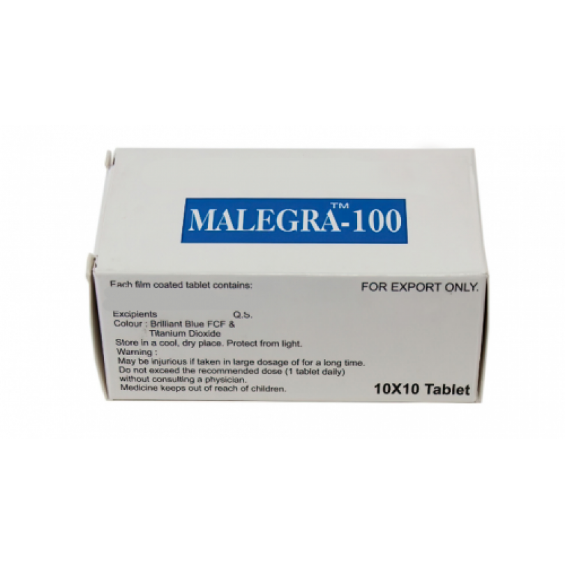 Malegra-100 (Малегра 100 мг) купить в Новосибирске